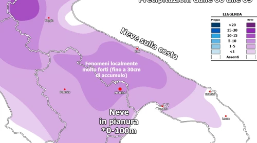 Torna la neve a Matera dall'8 al 10 Febbraio 2015. Ecco i dettagli!!